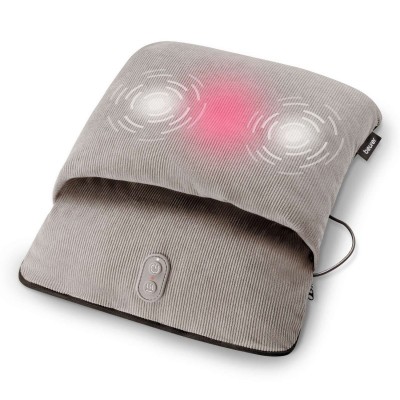 Грілка-масажер Beurer для тіла, від мережі, вібромасаж і тепло, сірий Грілка-масажер Beurer для тіла, від мережі, вібромасаж і тепло, сірий