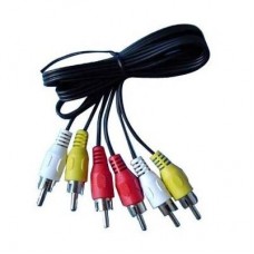 Кабель мультимедійний 3RCA to 3RCA 3.0m Atcom (10712) Кабель мультимедійний 3RCA to 3RCA 3.0m Atcom (10712)