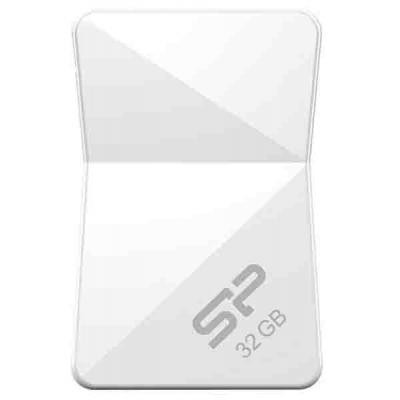 USB флеш накопичувач Silicon Power 32Gb Touch T08 White USB 2.0 (SP032GBUF2T08V1W)