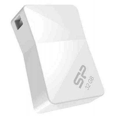 USB флеш накопичувач Silicon Power 32Gb Touch T08 White USB 2.0 (SP032GBUF2T08V1W)