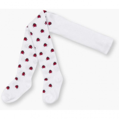 Колготки Bross з сонечками білі (12194-3-5G-white)