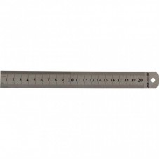 Лінійка BUROMAX 20см, steel (BM.5810-20) Лінійка BUROMAX 20см, steel (BM.5810-20)