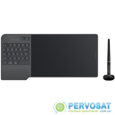 Графічний планшет Huion Inspiroy Keydial KD200 Bluetooth 5.0 Black