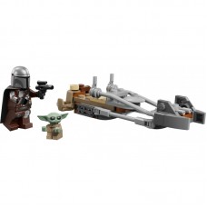 Конструктор LEGO Star Wars Швидкісний мотоцикл Мандалорця й Ґроґу