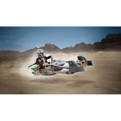 Конструктор LEGO Star Wars Швидкісний мотоцикл Мандалорця й Ґроґу Конструктор LEGO Star Wars Швидкісний мотоцикл Мандалорця й Ґроґу
