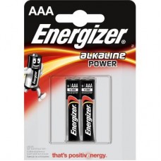 Батарейка Energizer AAA Alkaline Power LR03 * 2 (E300132700) Батарейка Energizer AAA Alkaline Power LR03 * 2 (E300132700)