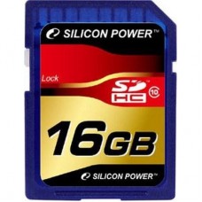 Карта пам'яті Silicon Power 16Gb SDHC class 10 (SP016GBSDH010V10) Карта пам'яті Silicon Power 16Gb SDHC class 10 (SP016GBSDH010V10)