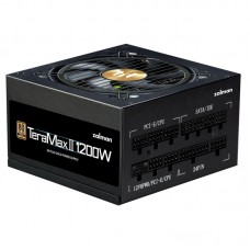 Блок живлення Zalman Teramax 2 (1200W), >90%, 80+ Gold, 120мм, 1xMB 28pin (18+10), 2xCPU 8pin(4+4), 3xMolex, 12xSATA, 4xPCIe 8pin(6+2), 1x12VHPWR, Fully Modular Блок живлення Zalman Teramax 2 (1200W), >90%, 80+ Gold, 120мм, 1xMB 28pin (18+10), 2xCPU 8pin(4+4), 3xMolex, 12xSATA, 4xPCIe 8pin(6+2), 1x12VHPWR, Fully Modular