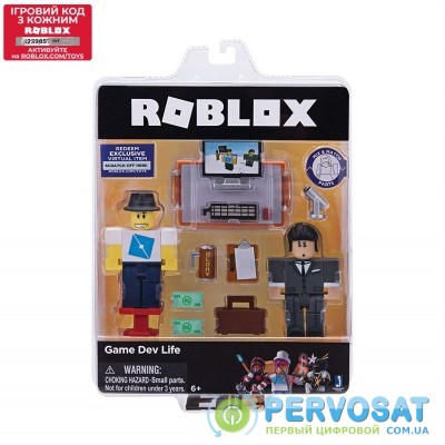 Roblox Игровая коллекционная фигурка Game Packs Game Dev Life, набор 2 шт.