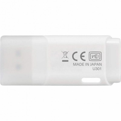 USB флеш накопичувач KIOXIA 64GB U301 White USB 3.2 (LU301W064GG4)
