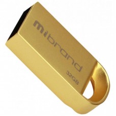 USB флеш накопичувач Mibrand 32GB lynx Gold USB 2.0 (MI2.0/LY32M2G)