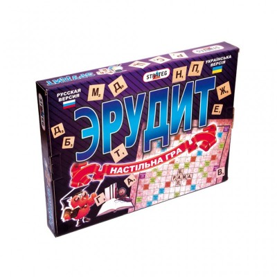 Настільна гра Strateg Ерудит укр. (30451)