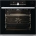 Духова шафа Gorenje електрична, 77л, A+, TouchFree, пара, дисплей, Wi-Fi керування, піроліз, готув. на різн рівнях, нерж