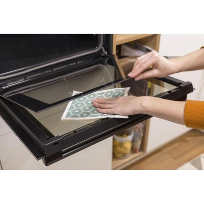 Духова шафа Gorenje електрична, 77л, A+, TouchFree, пара, дисплей, Wi-Fi керування, піроліз, готув. на різн рівнях, нерж