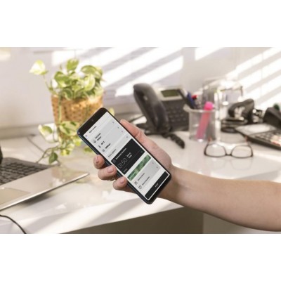 Духова шафа Gorenje електрична, 77л, A+, TouchFree, пара, дисплей, Wi-Fi керування, піроліз, готув. на різн рівнях, нерж