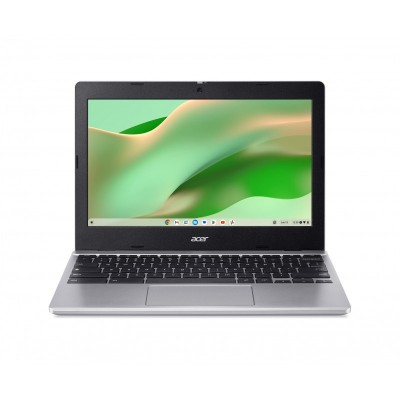 Ноутбук Acer Chromebook CB311-12H 11" IPS, Intel C N100, 8GB, F128GB, UMA, ChromeOS, сріблястий
