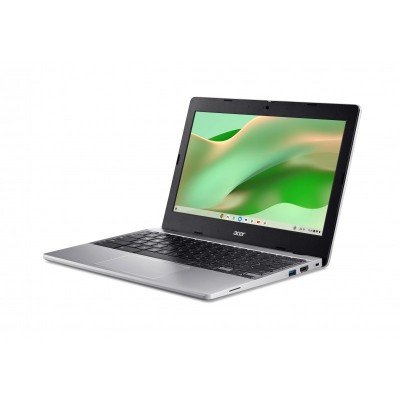 Ноутбук Acer Chromebook CB311-12H 11" IPS, Intel C N100, 8GB, F128GB, UMA, ChromeOS, сріблястий