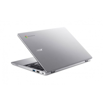 Ноутбук Acer Chromebook CB311-12H 11" IPS, Intel C N100, 8GB, F128GB, UMA, ChromeOS, сріблястий