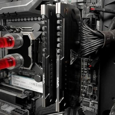 Модуль пам'яті для комп'ютера DDR4 32GB (2x16GB) 3000 MHz Viper Steel Patriot (PVS432G300C6K)