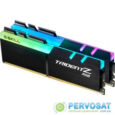 Модуль памяти для компьютера DDR 64GB (2x32GB) 3200 MHz Trident Z RGB G.Skill (F4-3200C14D-64GTZR)