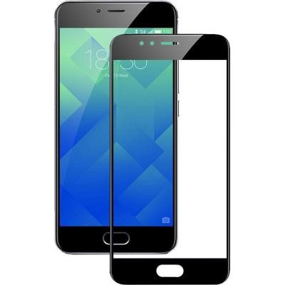 Скло захисне MakeFuture для Meizu M5s Black Full Cover (MGFC-MM5SB)