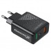 Зарядний пристрій Grand-X Fast Charge 5-в-1 QC 3.0, AFC, SCP,FCP, VOOC, 1 USB 22.5W (CH-850)