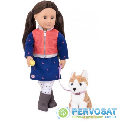 Our Generation Кукла Лесли с собакой (46 см)