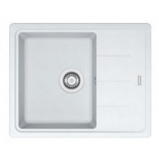 Мийка кухонна Franke Basis, фраграніт, прямокутник, з крилом, 620х500х200мм, чаша - 1, накладна, BFG 611-62, білий Мийка кухонна Franke Basis, фраграніт, прямокутник, з крилом, 620х500х200мм, чаша - 1, накладна, BFG 611-62, білий