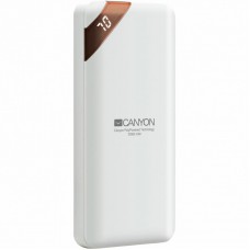 Батарея універсальна Canyon 10000mAh, Input 5V/2A, Output 5V/2.1A(Max), White (CNE-CPBP10W) Батарея універсальна Canyon 10000mAh, Input 5V/2A, Output 5V/2.1A(Max), White (CNE-CPBP10W)