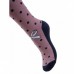 Колготки UCS Socks махровые в горошек (M1C0301-2035-9G-pink)