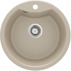 Мийка кухонна Deante Solis, граніт, круг, без крила, 480х480х194мм, чаша - 1, накладна, пісок Мийка кухонна Deante Solis, граніт, круг, без крила, 480х480х194мм, чаша - 1, накладна, пісок