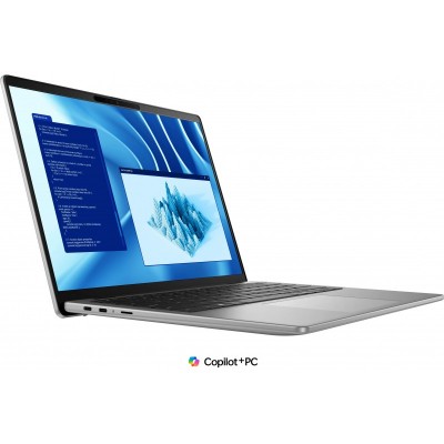 Ноутбук Dell Latitude 7455 14" QHD+ IPS Touch, Snapdragon X Elite X1E-80-100, 32GB, F1TB, Qualcomm Adreno, Win11P, сірий