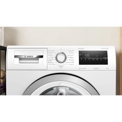 Пральна машина Bosch фронтальна, 8кг, 1200, A, 59см, дисплей, білий