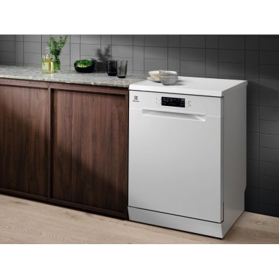Посудомийна машина Electrolux, 13компл., Е, 60см, дисплей, інвертор, білий