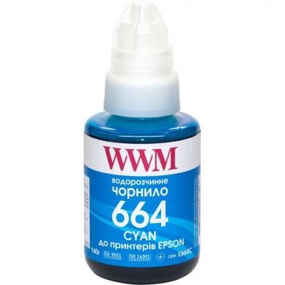 Чернила WWM Epson L110/L210/L300 140г Cyan (E664C)