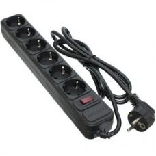 Мережевий фільтр живлення PATRON 1.8 m3*1mm2 (SP-1062) 6 розеток BLACK (EXT-PN-SP-1062) Мережевий фільтр живлення PATRON 1.8 m3*1mm2 (SP-1062) 6 розеток BLACK (EXT-PN-SP-1062)
