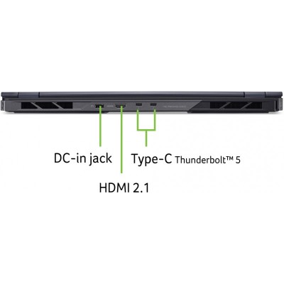Ноутбук Acer Predator Helios 18 PH18-73 18" WQXGA IPS, Intel U9-275HX, 192GB, F5TB, NVD5080-16, Win11P