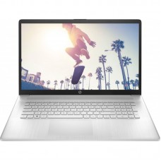 Ноутбук HP 17-cp2041ua 17.3" FHD IPS AG, AMD R5-7520U, 16GB, F512GB, UMA, DOS, сріблястий