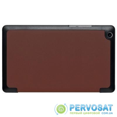 Чехол для планшета Grand-X для Lenovo Tab 3 710F Brown (LTC - LT3710FBR)