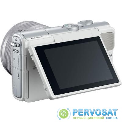 Цифровой фотоаппарат Canon EOS M100 15-45 IS STM Kit White (2210C048)