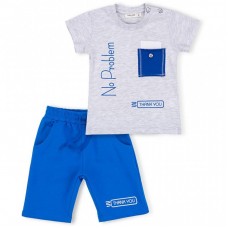 Набір дитячого одягу Breeze "No problem" (10256-104B-gray) Набір дитячого одягу Breeze "No problem" (10256-104B-gray)