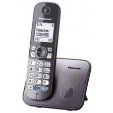 Радіотелефон DECT Panasonic KX-TG6811UAM, Metallic Радіотелефон DECT Panasonic KX-TG6811UAM, Metallic