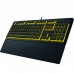 Клавіатура мембранна Razer Ornata V3 X 104key, USB-A, EN/UK, RGB, чорний