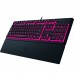 Клавіатура мембранна Razer Ornata V3 X 104key, USB-A, EN/UK, RGB, чорний