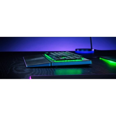 Клавіатура мембранна Razer Ornata V3 X 104key, USB-A, EN/UK, RGB, чорний