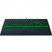 Клавіатура мембранна Razer Ornata V3 X 104key, USB-A, EN/UK, RGB, чорний