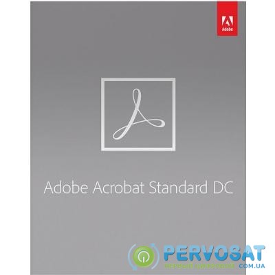 Офисное приложение Adobe Acrobat Standard DC teams Windows Multi Lang/ Lic Subs New 1 (65297920BA01A12)
