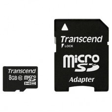 Карта пам'яті Transcend 8Gb microSDHC class 10 (TS8GUSDHC10) Карта пам'яті Transcend 8Gb microSDHC class 10 (TS8GUSDHC10)