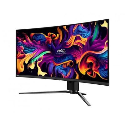 Монітор MSI 34" MAG 341CQP 2xHDMI, DP, USB-C, 2xUSB, QD-OLED, 3440x1440, 21:9, 175Hz, 0.03ms, sRGB 139%, CURVED, FreeSync, HAS, HDR400 Монітор MSI 34" MAG 341CQP 2xHDMI, DP, USB-C, 2xUSB, QD-OLED, 3440x1440, 21:9, 175Hz, 0.03ms, sRGB 139%, CURVED, FreeSync, HAS, HDR400