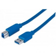 Кабель для принтера USB 3.0 AM/BM 1.8m Manhattan (352550)